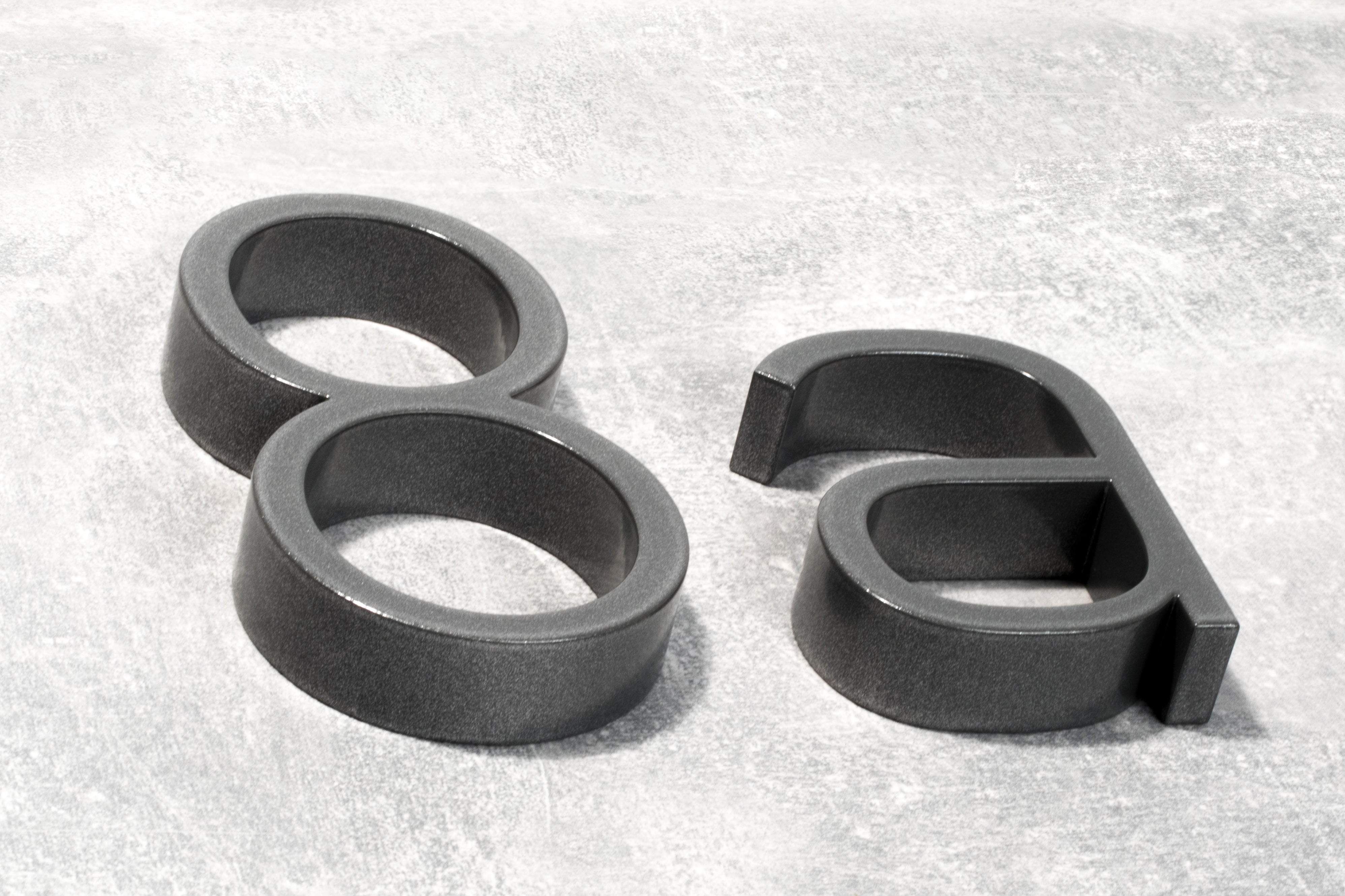House Number fat.number I Keilbach Designprodukte
